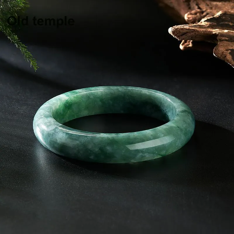 LAOMIAO Bean Type Jadeite Bangles Women's-5