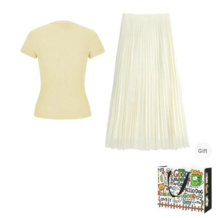 HAPG Two Piece Skirt Sets Women's-1