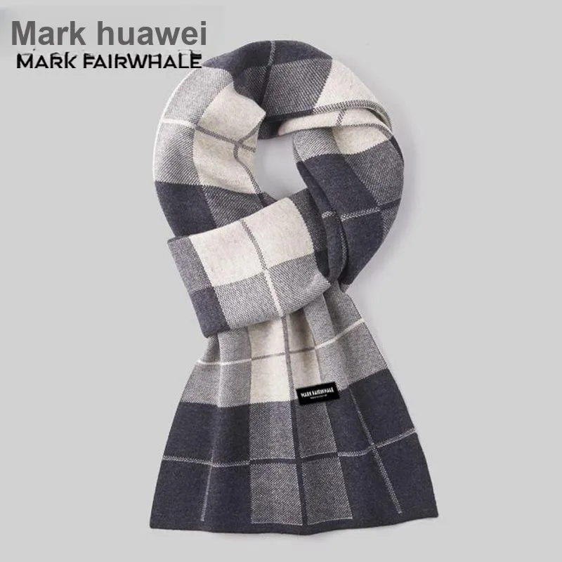 FAIRWHALE Knit Scarves Men-1