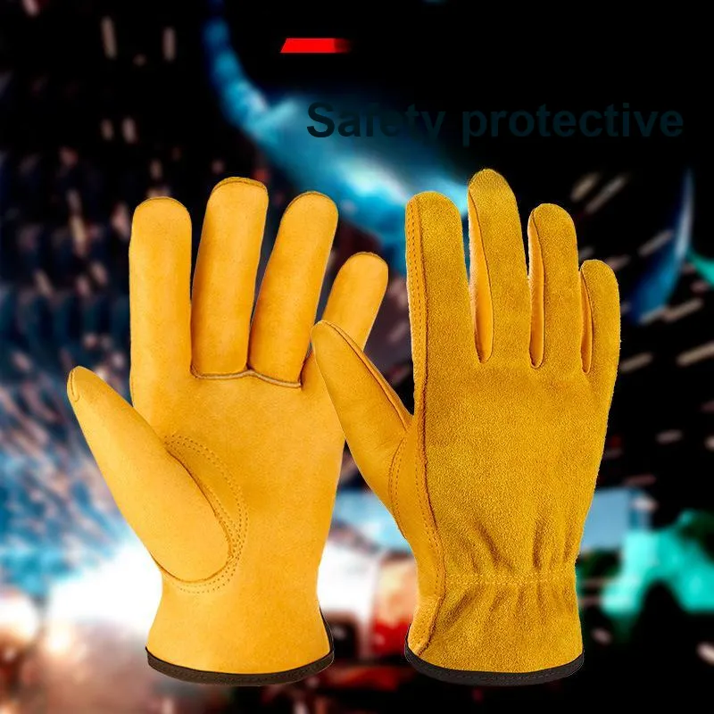 Yamaichi Maru Cow Leather Gloves Unisex-2