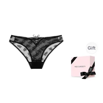 MISS CURIOSITY Underpants Women's Box 1 Pack Black Swan