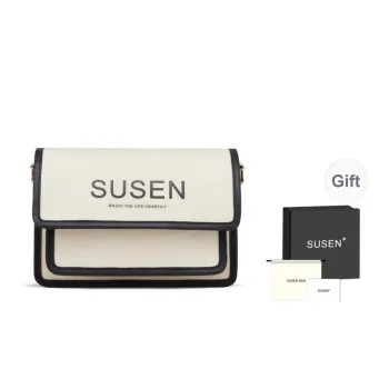 SUSEN Canvas Shoulder Bag, Crossbody Bag Women's