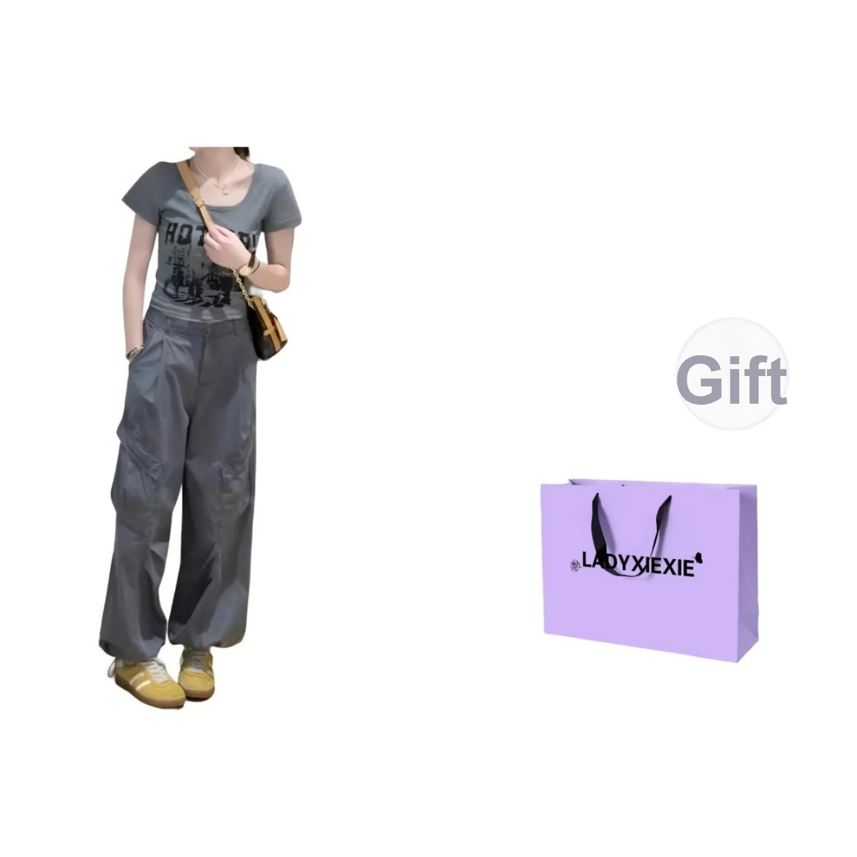 LADYXIEXIE Женские Повседневные Костюмы