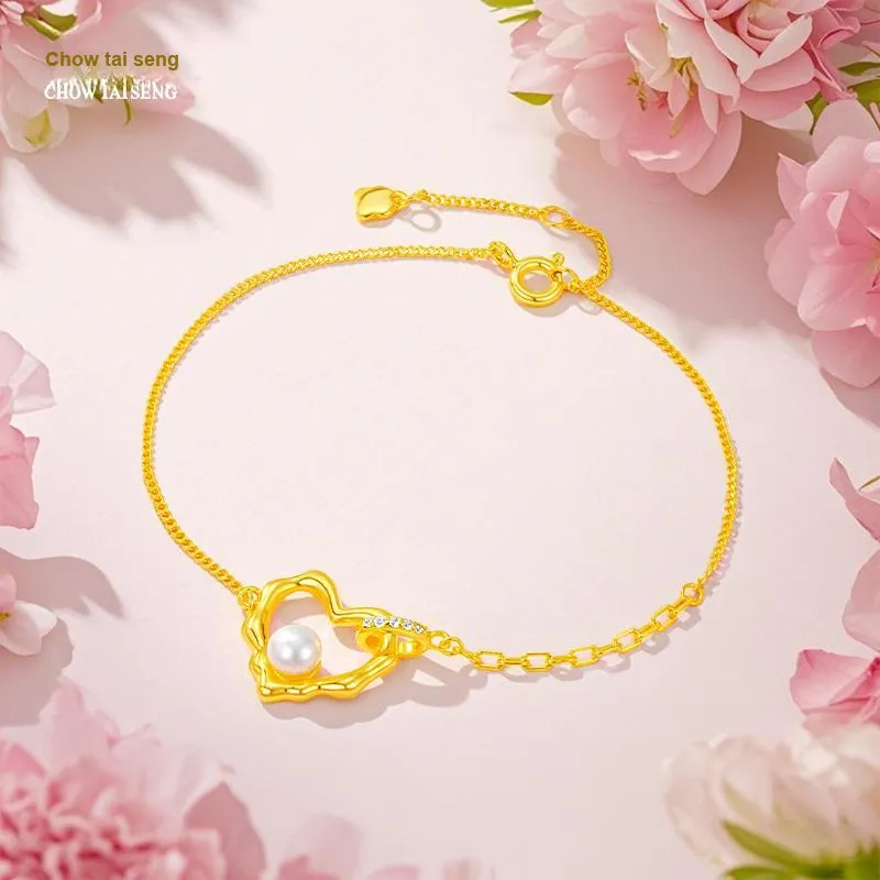 CHOW TAI SENG S925 Silver Bracelets Women's-1