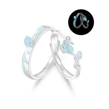 Lao Feng Xiang S925 Silver Rings Unisex