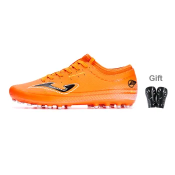 Joma MG Rubber Short Studs Anti Slip Wear Resistant Soccer Shoes Men's Orange