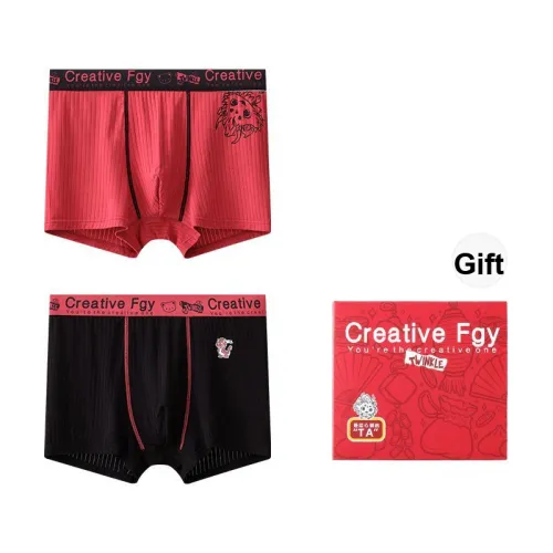 FGY Нижнее белье Мужское Подарочная коробка OF 2 полоски