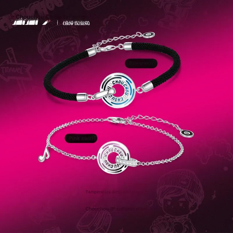 CHOW TAI SENG S925 Silver Bracelets Unisex-10
