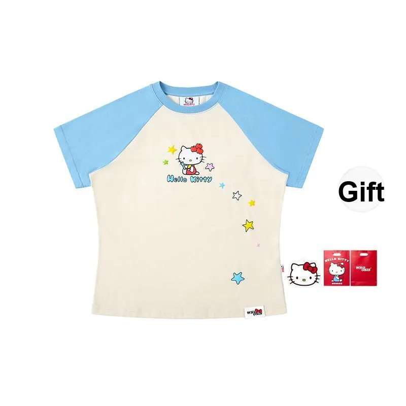 WHOOSIS X HELLO KITTY Женские T-рубашки