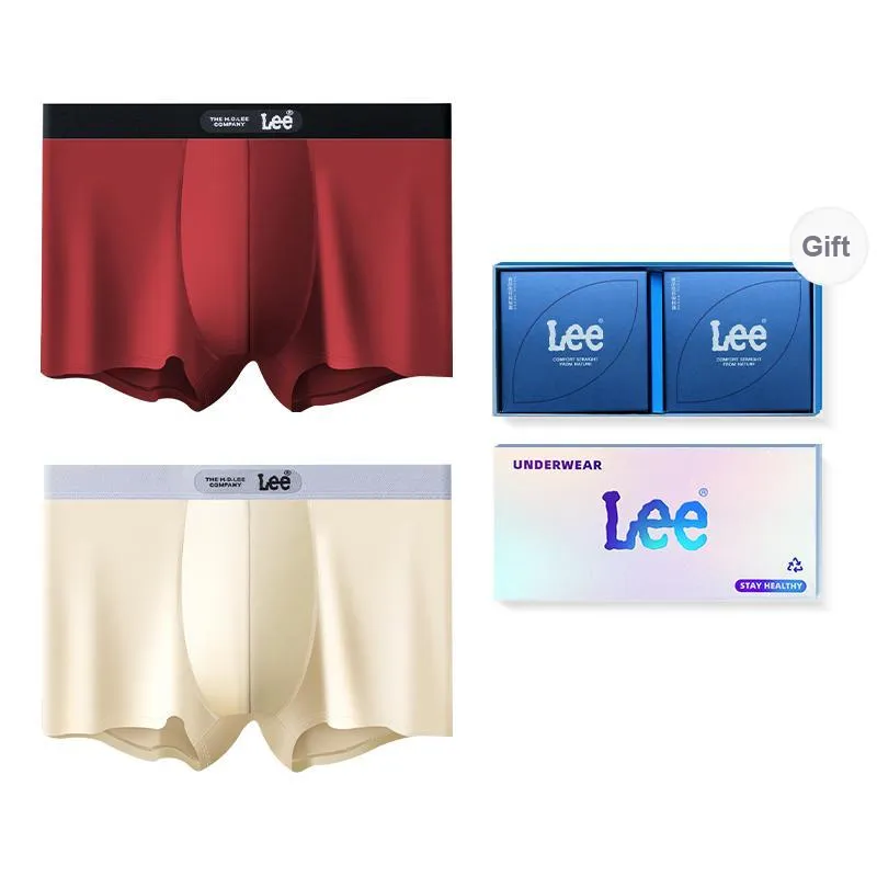 Lee Underpants Men's Gift Box Of 2 Strips-14