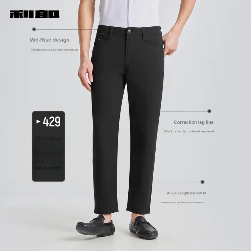 LESS IS MORE Four Way Stretch SS25 Jeans Men's Black G5XNZ00301-6