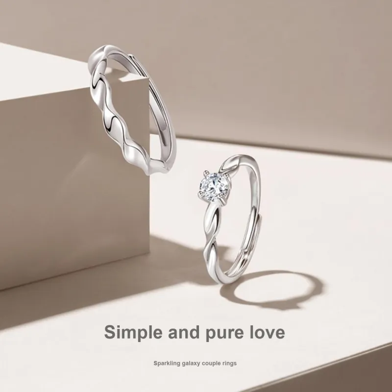 MGS Sterling Silver Minimalist Style Versatile Luxury Elegance Refined Accessory Bestie Unisex-2