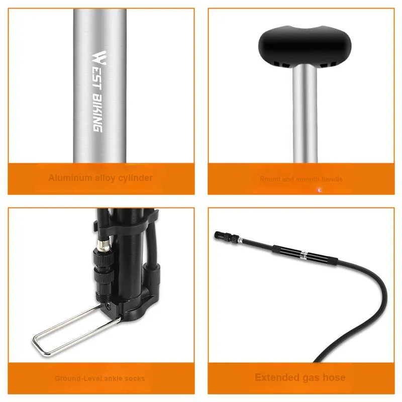 WEST BIKING Bicycle Pumps-8