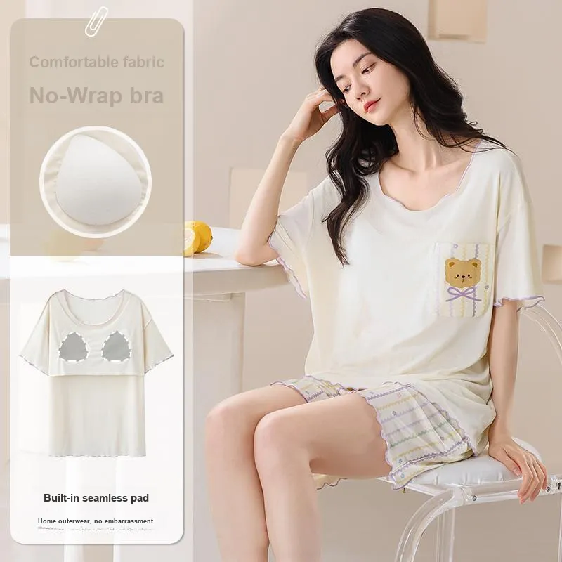 Pretty lady Women's Pajama Sets-1
