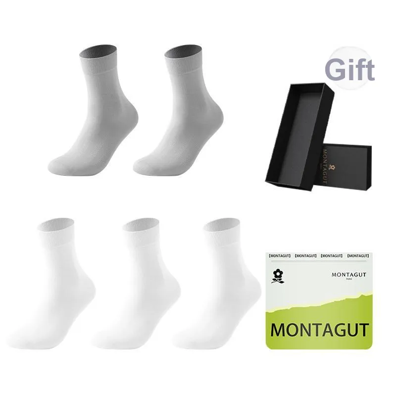 Montagut Mid Calf Socks Men's Box 5 Pack-54