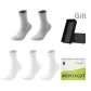 5 Pack (White 3+Light Gray 2)