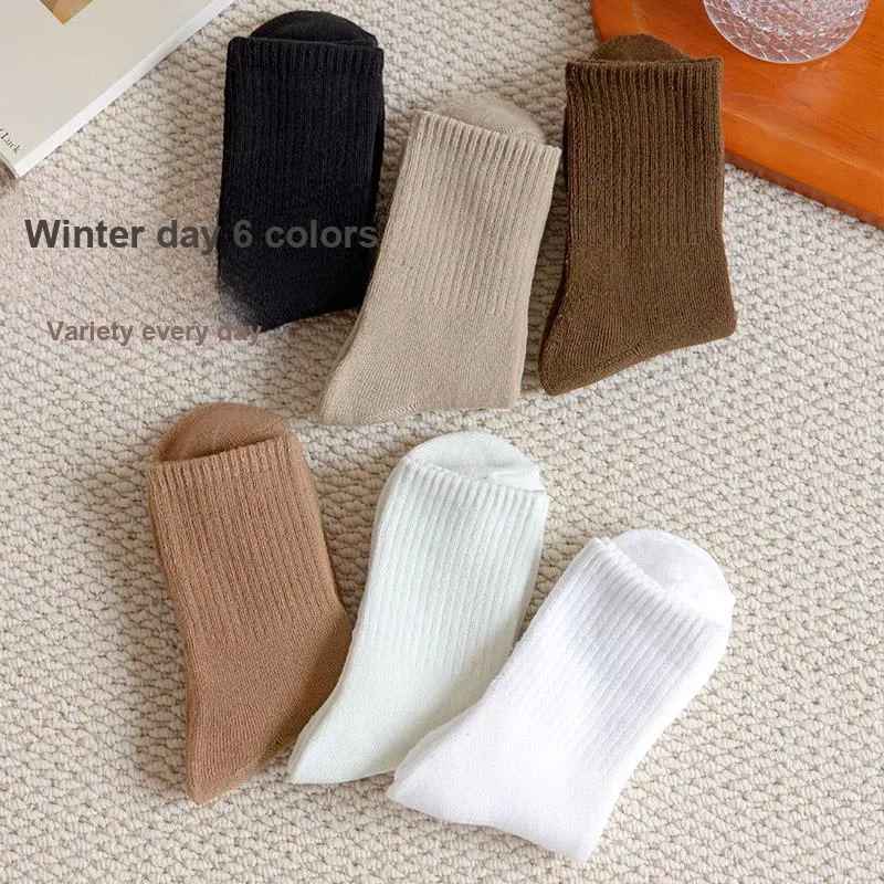 Cotton Gene Mid Calf Socks Unisex Combo Set-4