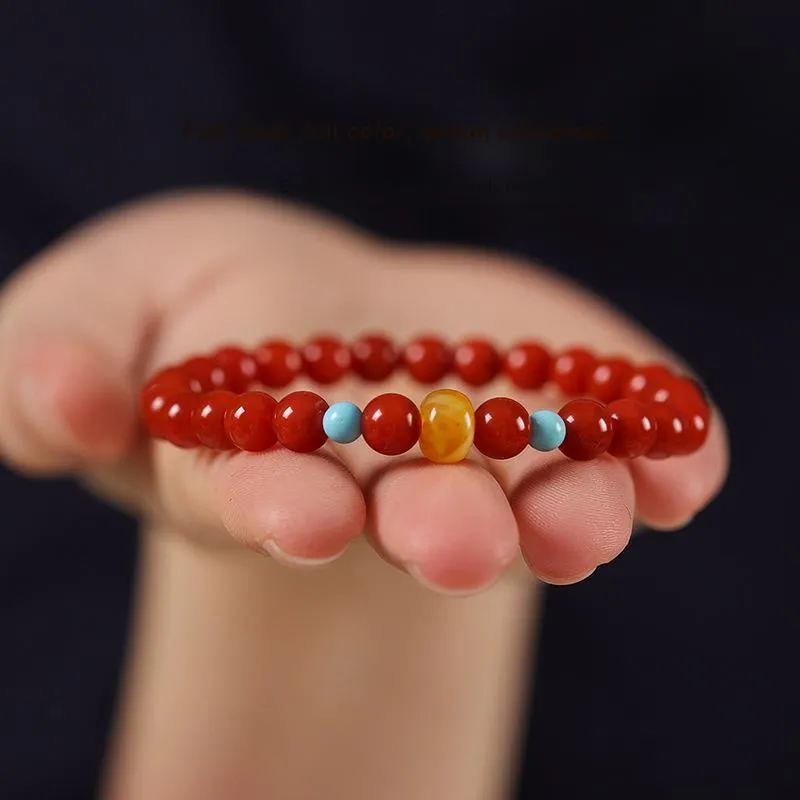 Fengyun Pavilion Agate Bracelets Unisex-1