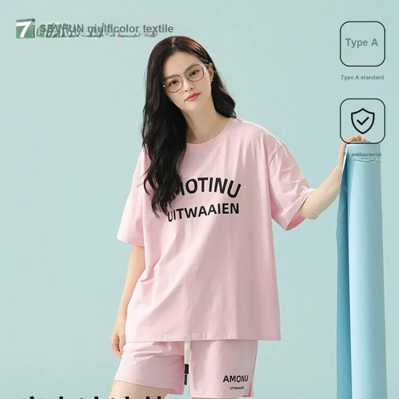 7 SEVFUN Pajama Set Women's Girly Pink-3