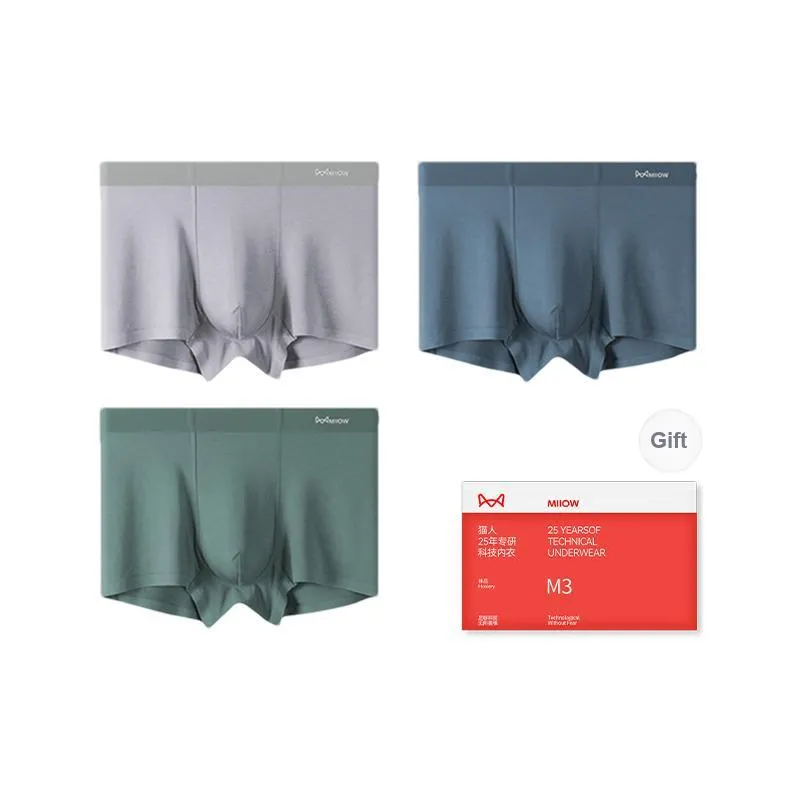MIIOW Trend Party Series Underpants Men's Shopping Bag Combo Set-11