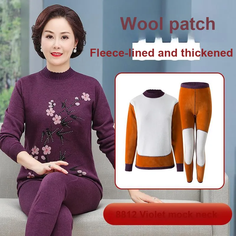Lan Miao Women's Thermal Sets-12