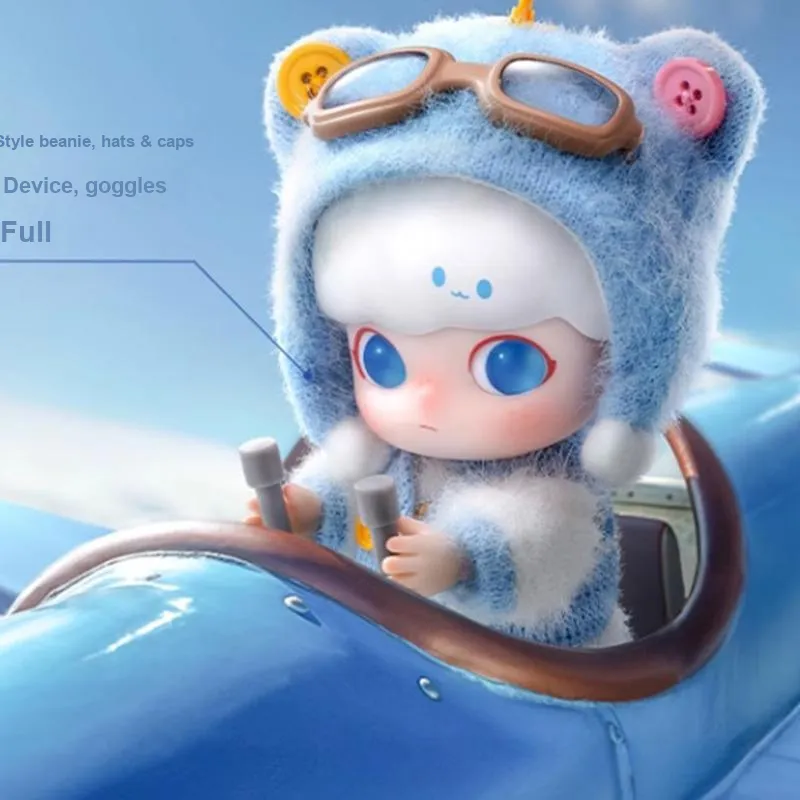 POP MART DIMOO Bear Pilot Action Figures 14cm-1