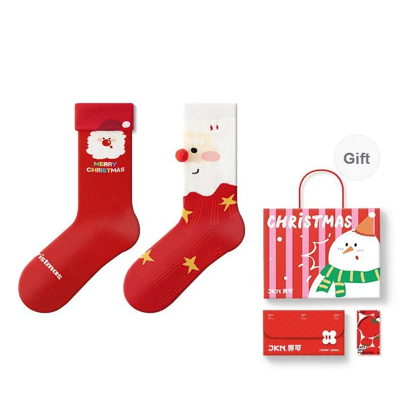 JKN Women's Mid Calf Socks-4