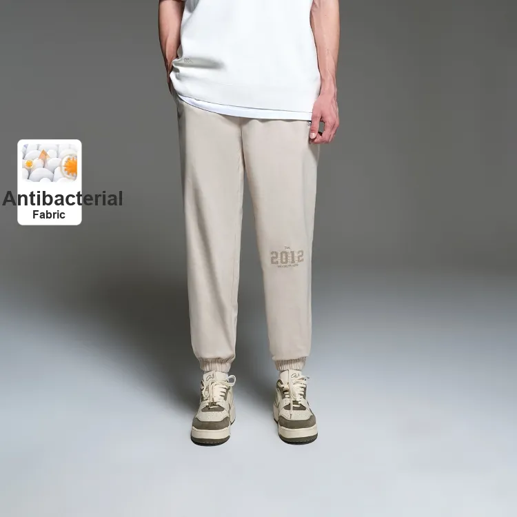 JACK&JONES Knitted Sweatpants Unisex C00 Pumice-2
