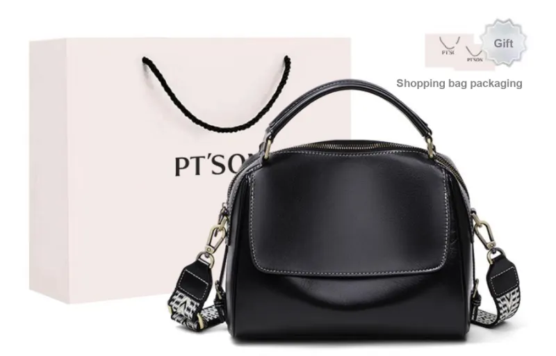 PT'SON Cow Leather Bonded Synthetic Leather Shoulder Bag Crossbody Bag Handbag Regular Women's Multicolor-12