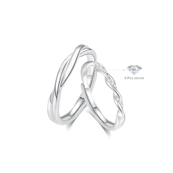 Fortune Gold Silver Rings Unisex