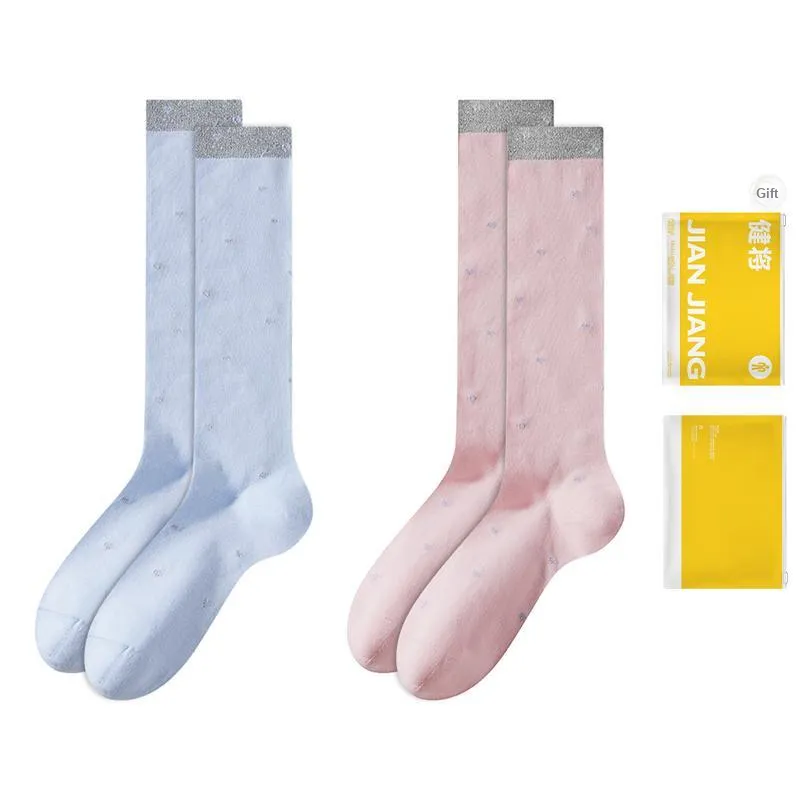 Master Knee High Socks Women's Shopping Bag Combo Set-17