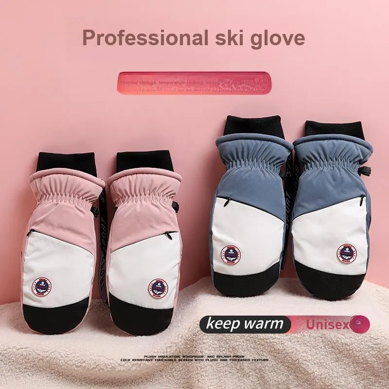 TANLU Ski Gloves Outdoor Fingerless Gloves Unisex-1