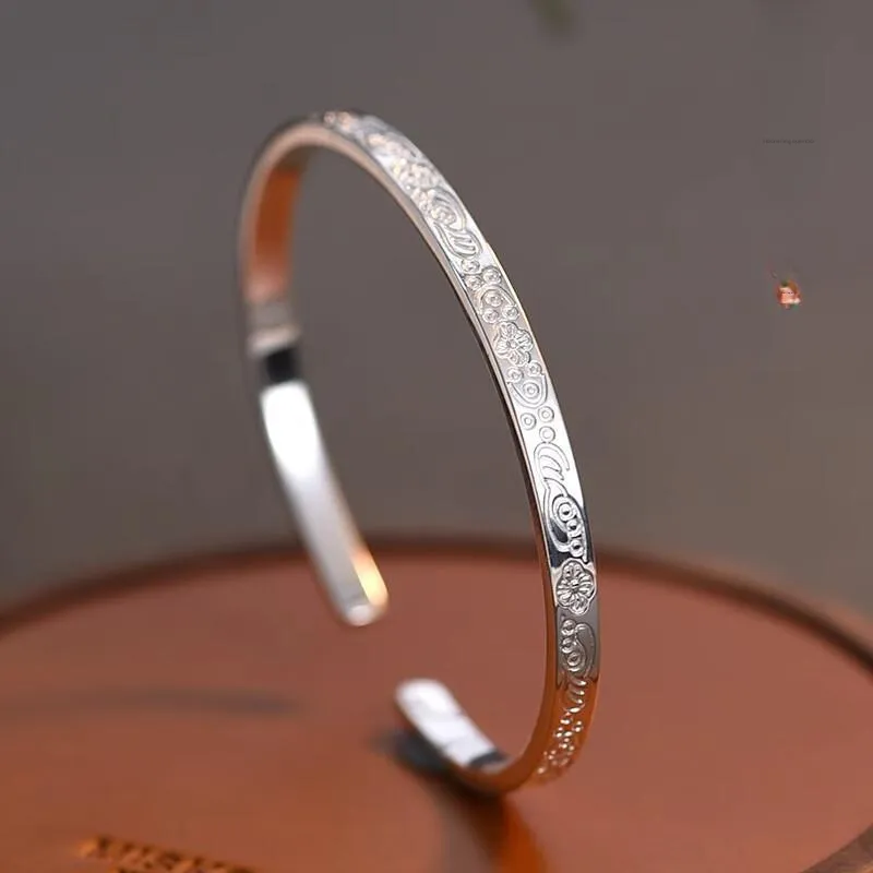 NSAOT 999 Fine Silver Bangles Women's-2