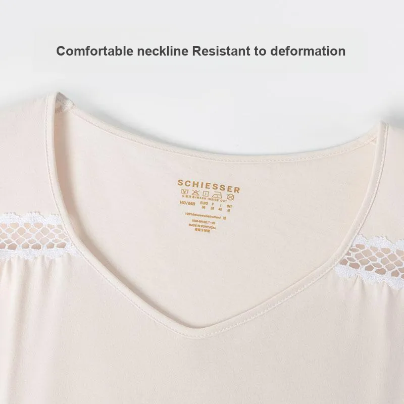Shuya Pajama Set Women's Light Apricot-3