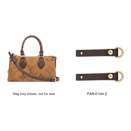 FANJI Растительное дубленое кожаное аксессуар для сумки плечевой ремень модифицированные аксессуары унисекс темный кофейный