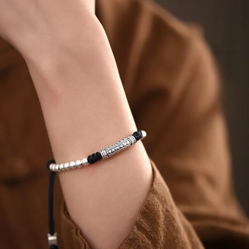 FOREVER MELODY Sterling Silver Bracelets Men's-3