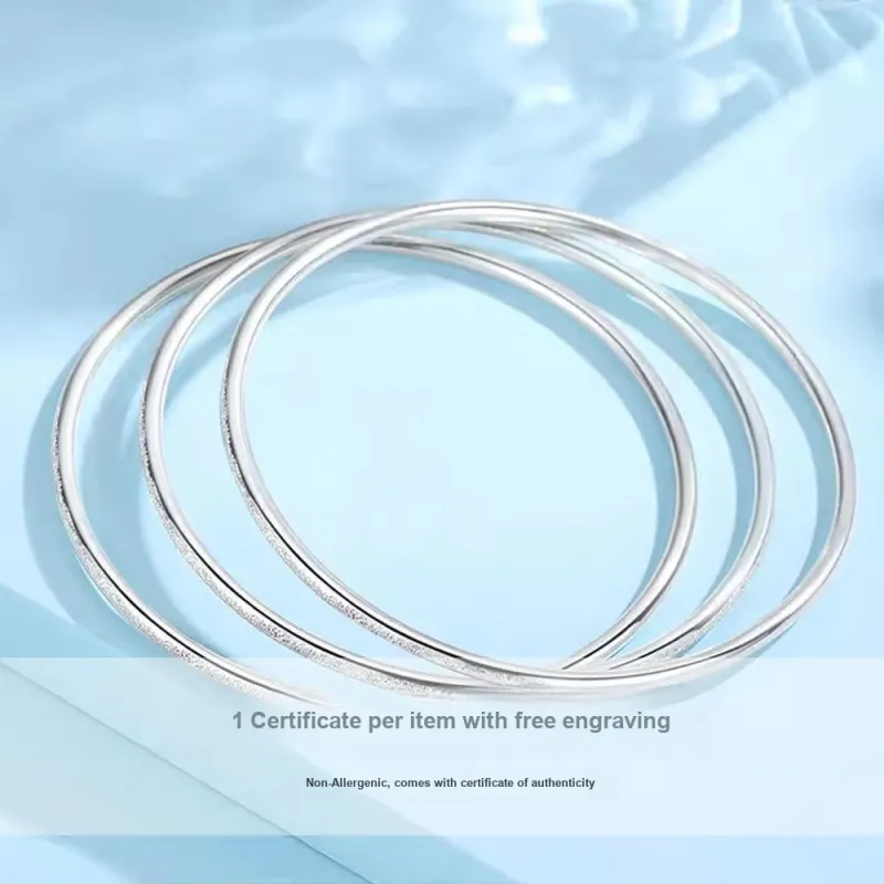 Fortune Gold New Chinese Style Sterling Silver Bracelets Unisex-4