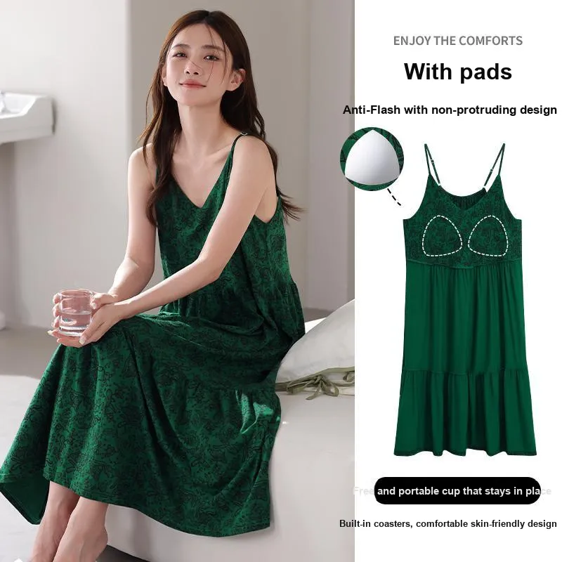Lan Miao Women's Nightgowns-11
