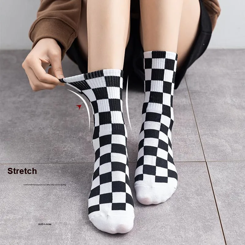 MIIOW Mid Calf Socks Unisex 5 Pack-10