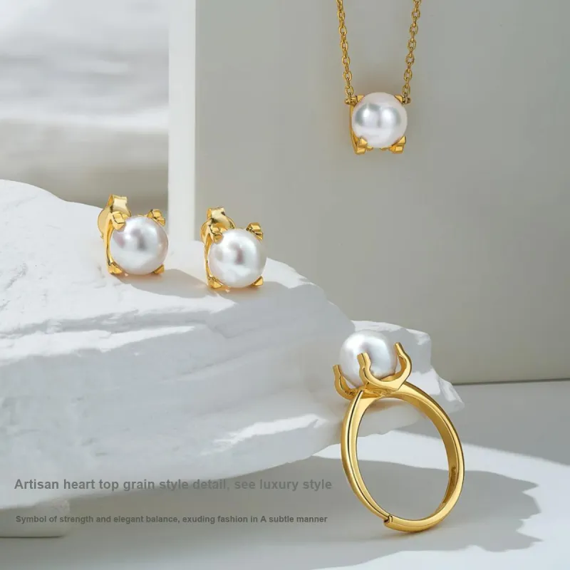 ME LUXE Pearl Pendants Women's-4