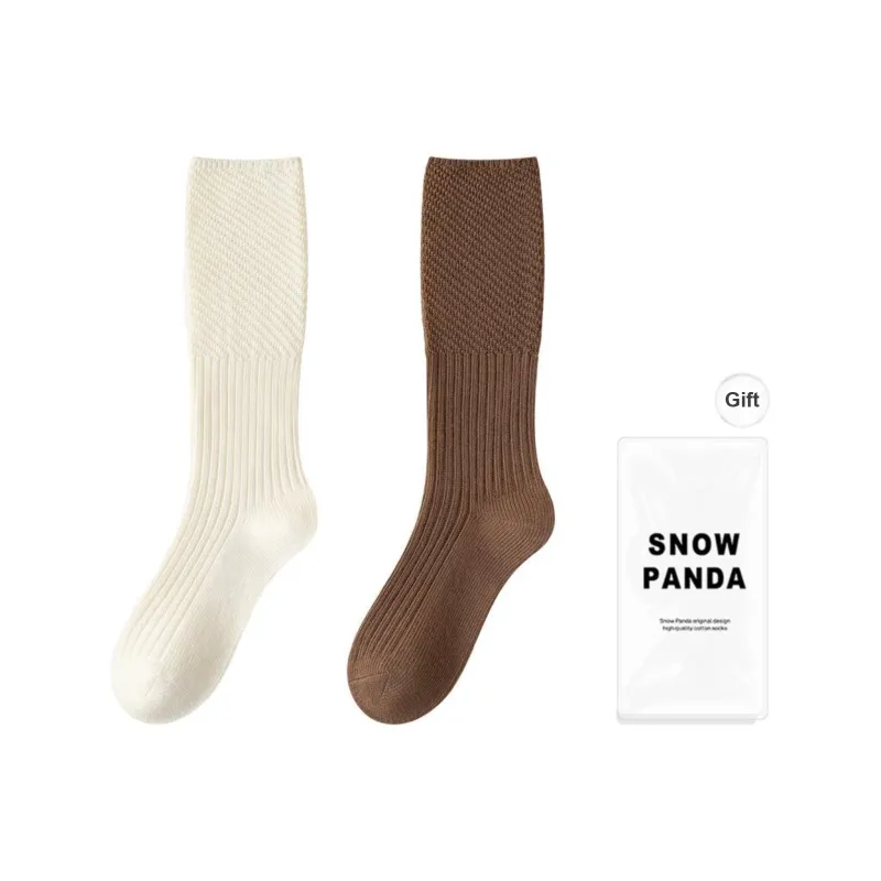 XXLLG Mid Calf Socks Women's 2 Pack-8