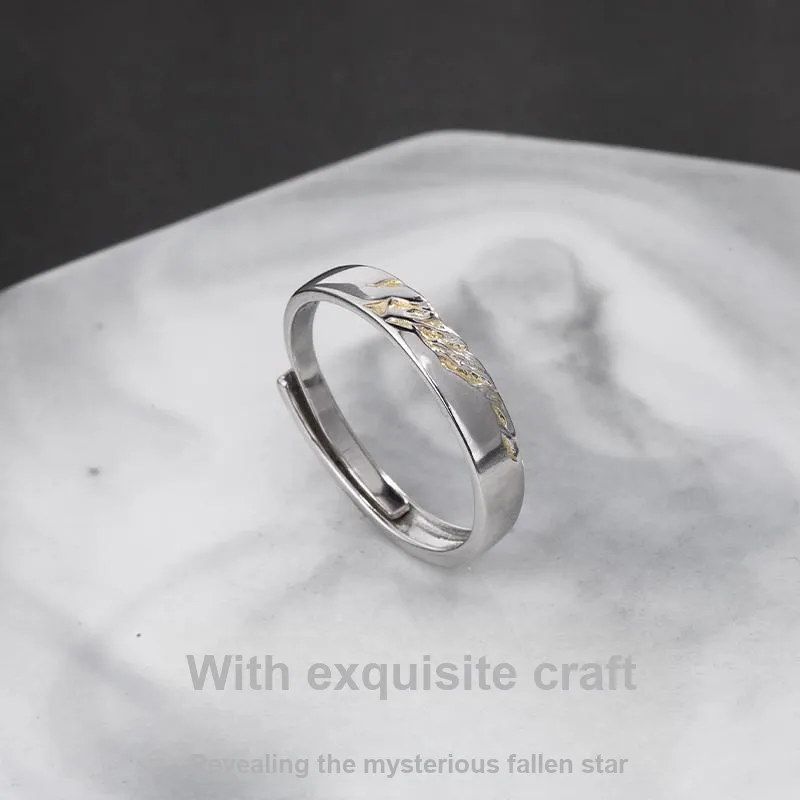 FOREVER MELODY 999 Fine Silver Rings Men's-5