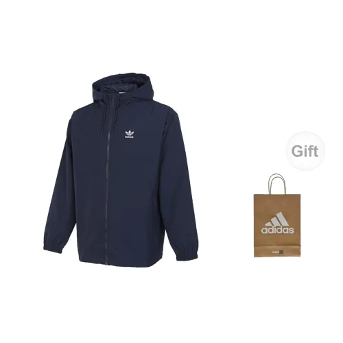 Adidas Jackets Men Navy Blue+Gift Bag