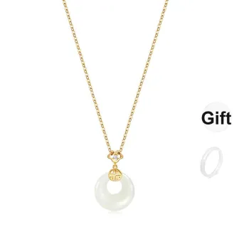MOREL Chalcedony Jade Necklaces Unisex