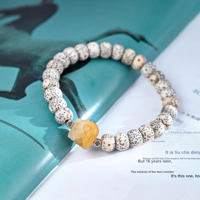 XUWU Star Moon Bodhi Seeds Bracelets Unisex-2