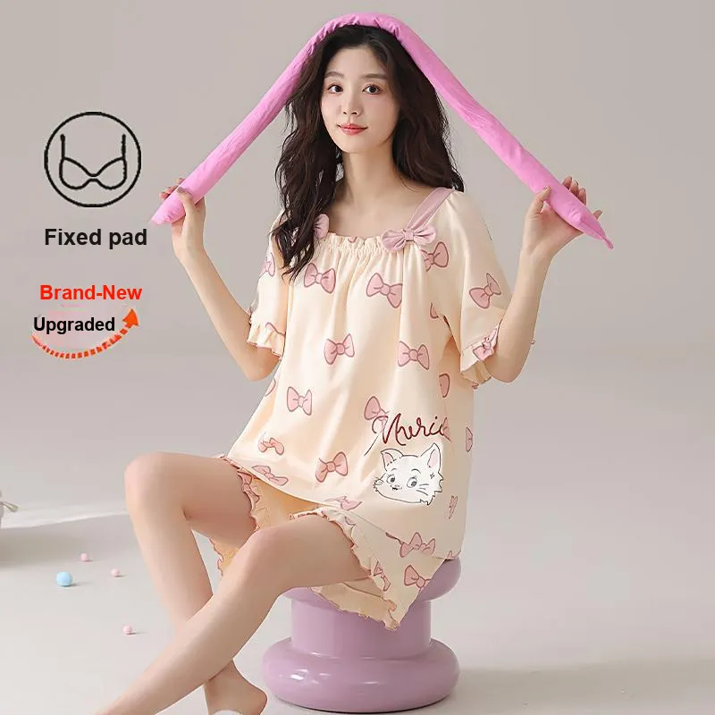Ta Yan Pajama Set Summer Women's-2