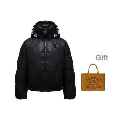 YADcrew Пуховик Унисекс Черный