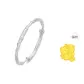 [April & Free Cell Phone Sticker]Peony Sterling Silver Bangle