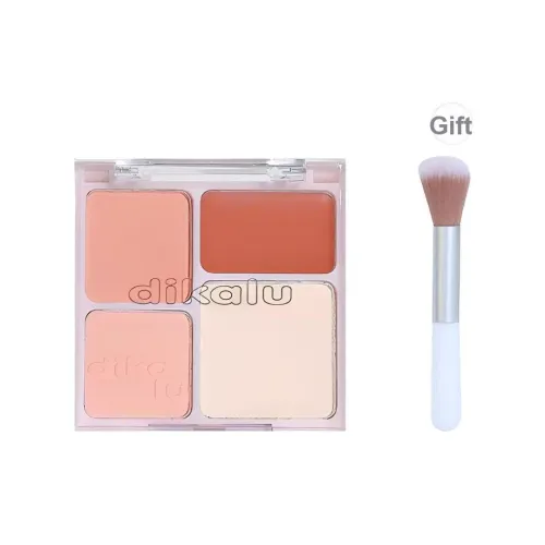 DIKALU Light Wave Blush Multicolor Highlighter Palette