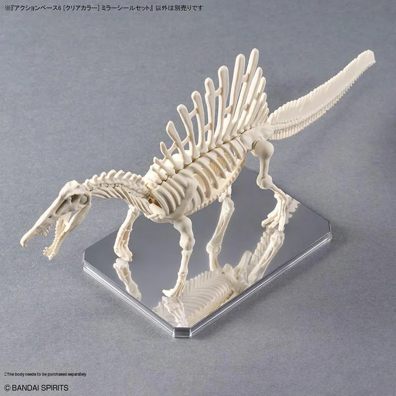 BANDAI Transparent Color Scheme, Mirror Finish Seal Clothing Sets Model Accessories-4